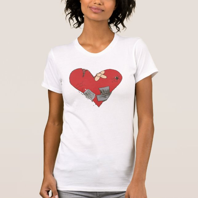 Camiseta Quebrado-Coração (Frente)