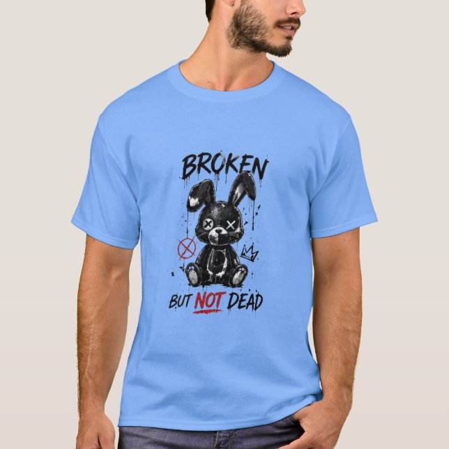 Camiseta Quebrado Não Morto (Frente)