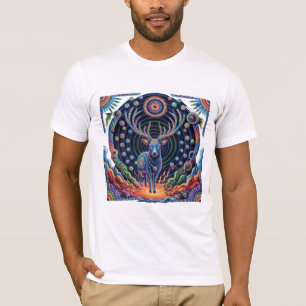 Camiseta Quebrando Cadeias   Indígenas Aztec Art   Peyote