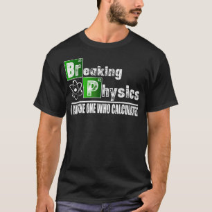 Camiseta Quebrando Física Engraçado