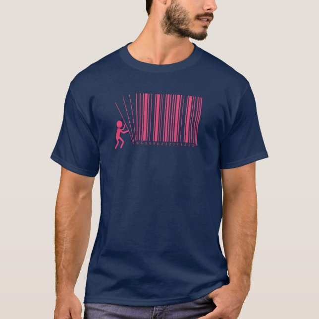 Camiseta Quebrando o Código de Barras (Frente)