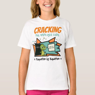 Camiseta Quebrando o Código Matemático-Rex