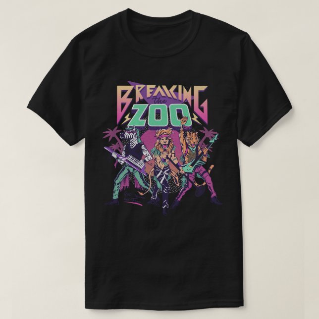 Camiseta Quebrando o Zoo (Frente do Design)