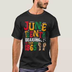 Camiseta Quebrando Todas As Correntes Desde 1865 Junteza Ne