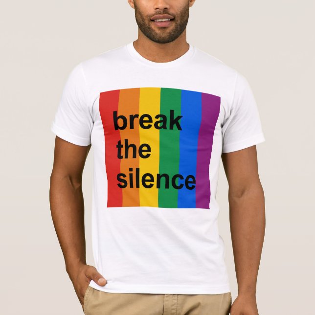 Camiseta quebrar o silêncio (Frente)