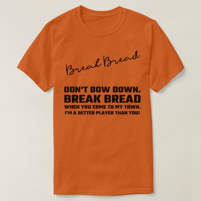 Camiseta Quebrar Pão (Frente do Design)