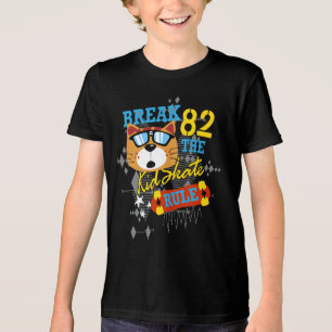 Camiseta Quebre a regra do Skate: Edição de Cat Legal
