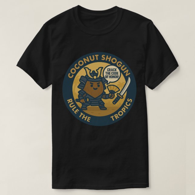 Camiseta Quebre o Código de Honra Samurai Coco (Frente do Design)