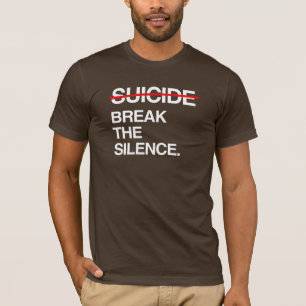 CAMISETA QUEBRE O SILÊNCIO AO SUICÍDIO
