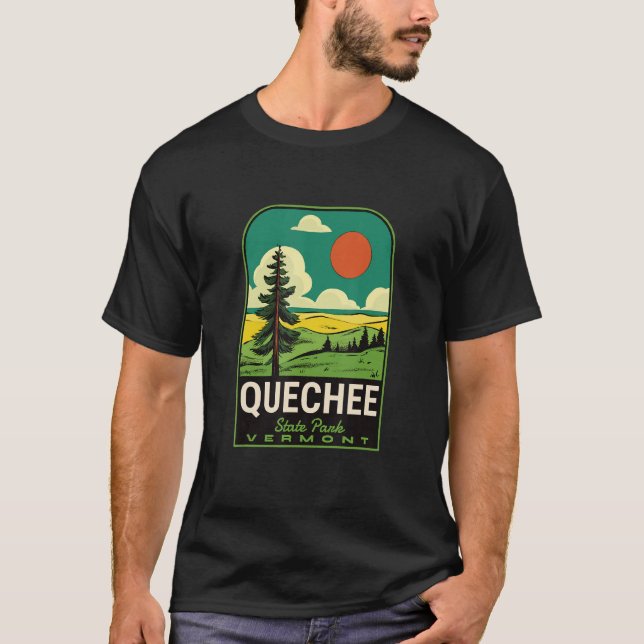 Camiseta QuecheState Park VT Vintage (Frente)