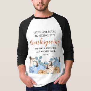 Camiseta Queda agradecida e abençoada