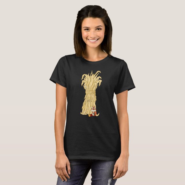 Camiseta Queda Chipmunk E Haystack (Frente Completa)