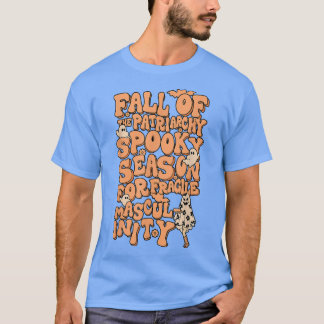 Camiseta Queda Da Patriarca Spooky Season Para Frágil M