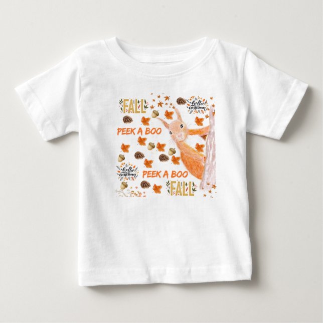 Camiseta Queda de espiã-boo Squirel (Frente)