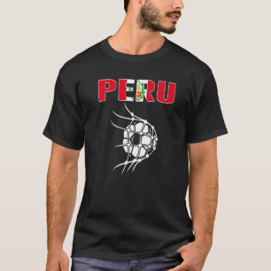 Camiseta Queda de futebol no Peru em apoio à meta