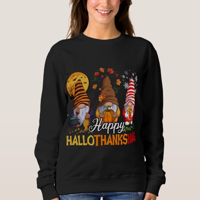 Camiseta Queda de Natal de Hallothanksmas (Frente)