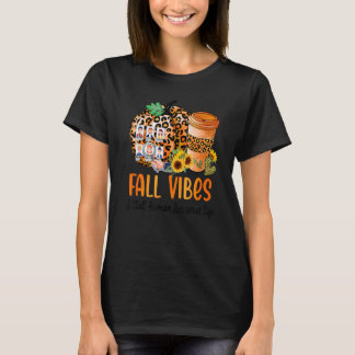 Camiseta Queda de Vibes e que os recursos humanos caem Obri