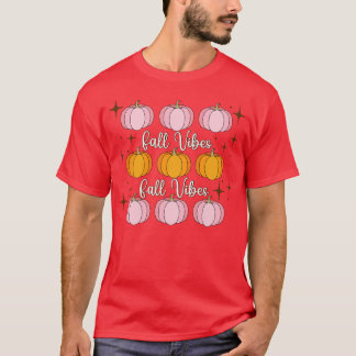 Camiseta Queda de Vibes Vintage Queda Estação Retro Leopard