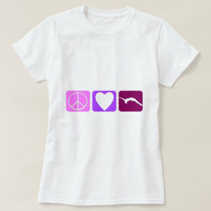 Camiseta Queda do amor da paz