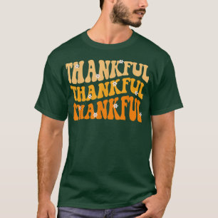 Camiseta Queda do outono Graças à Flor da Groovy