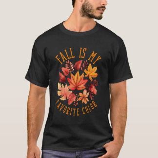 Camiseta Queda É Minha Cor Favorita Que O Mapeador De Outon