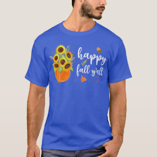 Camiseta Queda Feliz, Vocês todos girassóis lindos, abóbora