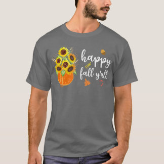 Camiseta Queda Feliz, Vocês todos girassóis lindos, abóbora