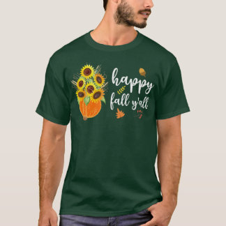 Camiseta Queda Feliz, Vocês todos girassóis lindos, abóbora