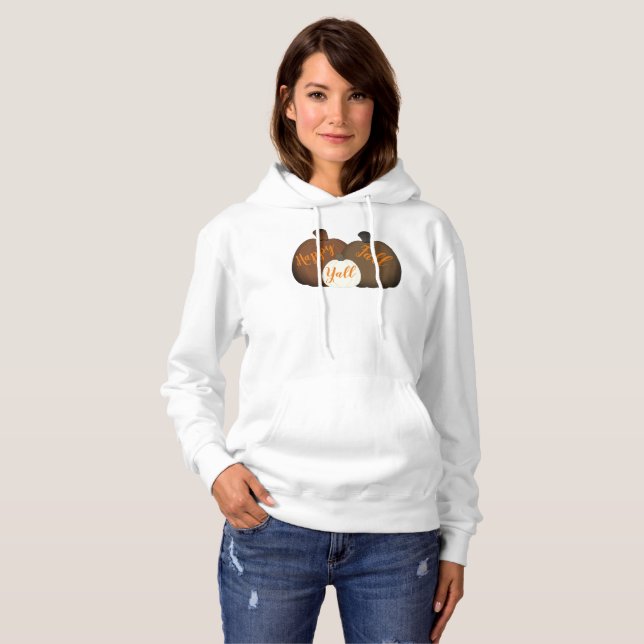 Camiseta Queda/Outono/Abóbora (Frente Completa)