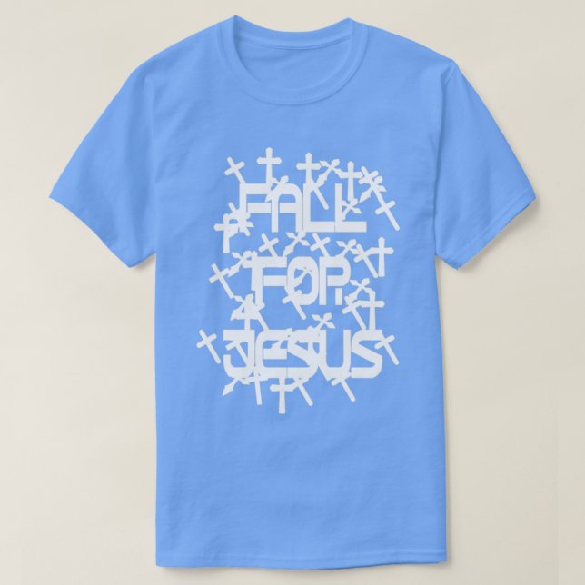 Camiseta Queda por Jesus2 (Frente do Design)