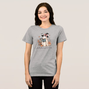 Camiseta Queda Por Um Professor De Excelente De Folha De Ha