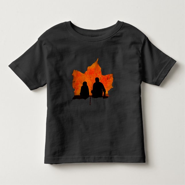 CAMISETA QUEDA SAI PAI E FILHO (Frente)