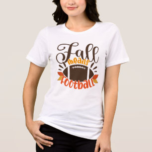 Camiseta Queda significa futebol