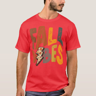 Camiseta Queda Vibes Vintage Queda Y'all Hello outono Mo