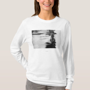Camiseta Quedas de Snoqualmie e alojamento, Washington