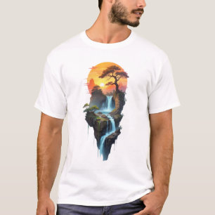 Camiseta Quedas flutuantes