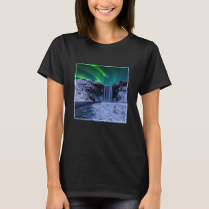 Camiseta Quedas Skógafoss Waterfall