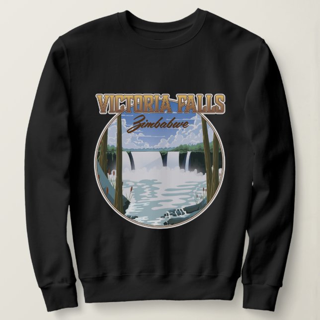 Camiseta Quedas Victoria Zimbábue (Frente do Design)