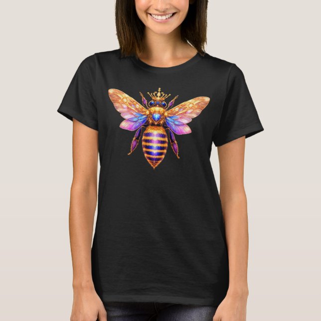Camiseta Queen Bee With Crown (Frente)