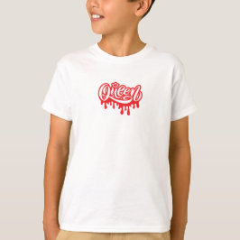 Camiseta Queen Design – Tipografia de Coroa Real Elegante p
