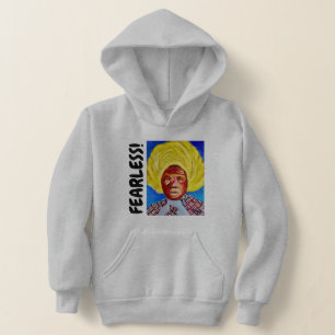 Camiseta Queen Harriet Tubman Girls FEARLESS Hoodie - Gry
