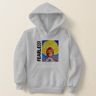 Camiseta Queen Harriet Tubman Girls FEARLESS Hoodie - Gry