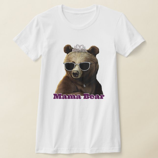 Camiseta Queen Mama Bear (Postura )