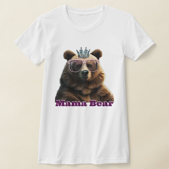 Camiseta Queen Mama Bear (Postura )
