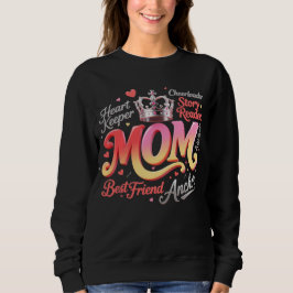 Camiseta Queen Mom Gradient Crown Tribute