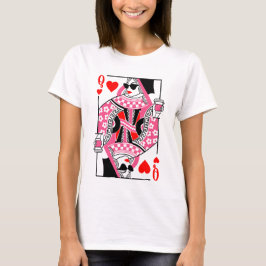 Camiseta Queen of hearts Playera