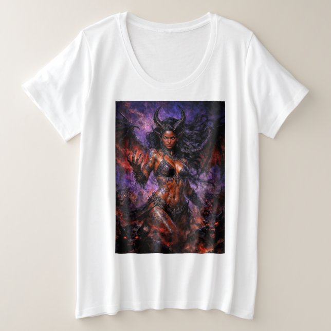 Camiseta Queen of Hell Lilith (Frente do Design)