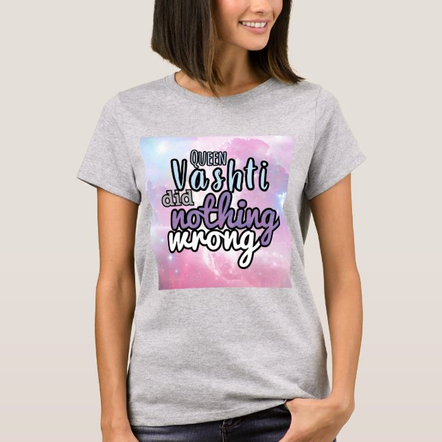 Camiseta Queen Vashti Purim (Frente)