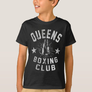 Camiseta Queens Boxing Club - Boxer em Vintage