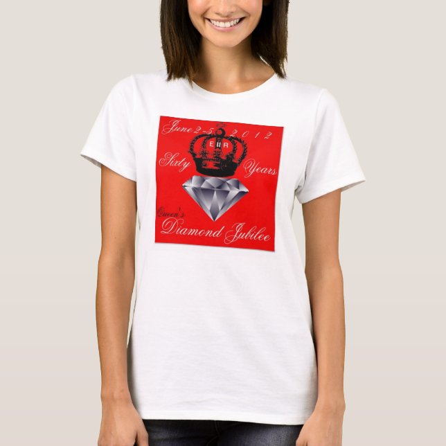 Camiseta Queens Diamond Jubilee 2012 (Frente)